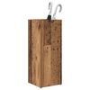 vidaXL Umbrella Stand Old Wood 25 x 24.5 x 64 cm Engineered Wood