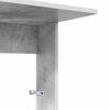 vidaXL Side Table Concrete Grey 40 x 38 x 62.5 cm Engineered Wood