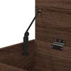 vidaXL Storage Chest Brown Oak 84x42x46 cm Engineered Wood