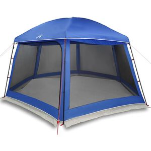 vidaXL Pool Tent with Removable Fly & Mesh Walls Azure Blue 512x458 cm