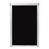 vidaXL Blackout Roller Blind Black FK06