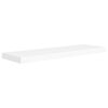 vidaXL Floating Wall Shelves 2 pcs White 80x23.5x3.8 cm MDF