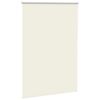 vidaXL Roller Blind Blackout Off White 95x150 cm Fabric Width 90.7 cm Polyester
