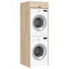 vidaXL Wash Machine Cabinet Sonoma 67.5 x 68 x 200 cm Engineered wood