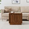 vidaXL Coffee Table Brown Oak 51x50x44 cm Engineered Wood