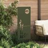 vidaXL Garden Privacy Screen Olive green 50 x 140 cm Cold-rolled steel