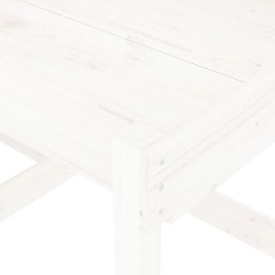 vidaXL Sand Tables 2 pcs White Solid Wood Pine