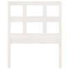 vidaXL Bed Headboard White 95.5x4x100 cm Solid Wood Pine