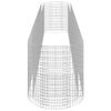 vidaXL Gabion Raised Bed Galvanised Iron 600x100x100 cm