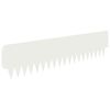 vidaXL Lawn Edging 20 pcs metal