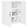 vidaXL Kitchen Cabinet with Shelf High Gloss White 60 x 31 x 80 cm