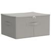 vidaXL Storage Box Non-woven fabric 43 x 34 x 23 cm 33.6 L Grey
