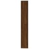vidaXL Book Cabinet Brown Oak 155x24x160 cm