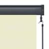 vidaXL Outdoor Roller Blind 170x250 cm Cream