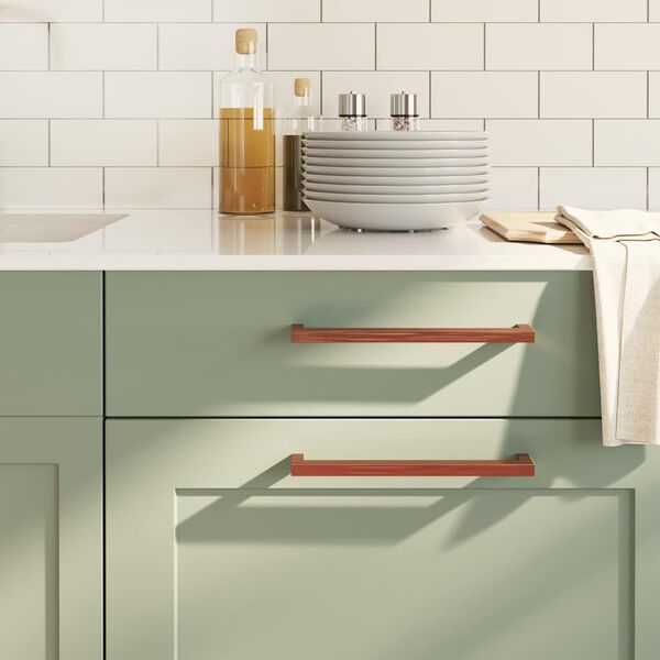 vidaXL Cabinet Handles 5 pcs Bronze 224 mm Stainless Steel