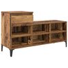 vidaXL Shoe Cabinet 102 x 36 x 60 cm Engineered Wood Old wood