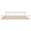 vidaXL Bed Frame White 200 x 200 cm Wood
