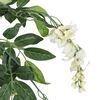 vidaXL Artificial Wisteria Tree 840 Leaves 120 cm Green and White