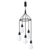 Luxform Battery LED Hanging Lamp with 5 Drop Hubble