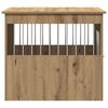 vidaXL Dog Crate Furniture Artisan Oak 55x75x65 cm Engineered Wood