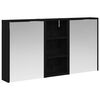 vidaXL Bathroom Cabinet Set 3 pcs 116 x 16 x 62.5 cm Engineered wood