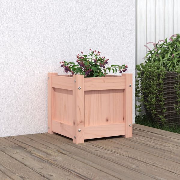 vidaXL Garden Planter 31x31x31 cm Solid Wood Douglas