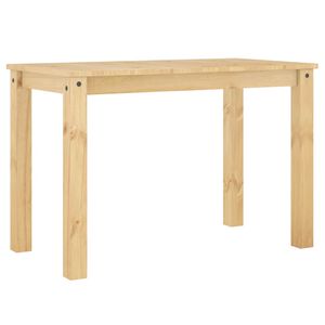 vidaXL Dining Table PANAMA 112x60x75 cm Solid Wood Pine