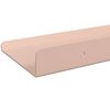 vidaXL Floating Shelf Wall-mounted 3 pcs Pink 40 x 9 x 2.5 cm Steel