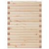 vidaXL Garden Planter 50x50x68.5 cm Solid Wood Pine