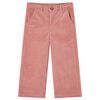 vidaXL Kids'Pants Corduroy Old Pink 104