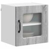 vidaXL Kitchen Cabinet with Storage Kalmar Grey Sonoma 40 x 31 x 40 cm