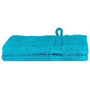 vidaXL Guest Towel SOLUND 2 pcs Turquiose 15 x 21 cm 550 gsm