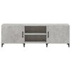 vidaXL TV Cabinet Concrete Grey 150x30x50 cm Engineered Wood