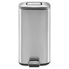 EKO Pedal Bin Regent 32 L Matte Silver
