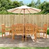 vidaXL Garden Chairs 6 pcs 56x55,5x90 cm Solid Wood Acacia