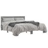 vidaXL Bed Frame without Mattress Grey Sonoma 150x200 cm King Size