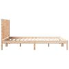 vidaXL Extra Long Bed Frame without Mattress 160x210 cm Solid Wood