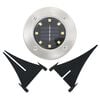 vidaXL Solar Ground Lights 8 pcs LED Lights RGB Colour