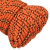 vidaXL Boat Rope Orange 4 mm 500 m Polypropylene