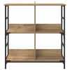 vidaXL Bookshelf Artisan oak Engineered wood