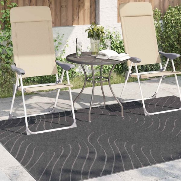 vidaXL Area Rugs Rectangular Anthracite 200 x 140 cm