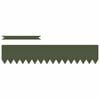 vidaXL Lawn Edging 30 pcs Olive Green 100 x 0.05 x 20 cm