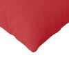 vidaXL Sofa Pillows 2 pcs Red 120 x 40 cm Fabric