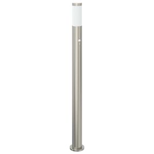 vidaXL Bollard Light with Sensor 110 cm Stainless Steel IP44