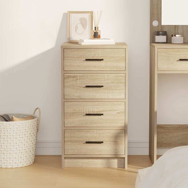 vidaXL Sideboard Sonoma oak 40 x 41 x 75 cm Engineered wood