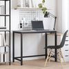 vidaXL Table Grey Sonoma 80 x 50 x 76.5 cm Engineered Wood and Steel