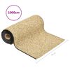 vidaXL Stone Liner Natural Sand 1000x40 cm