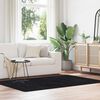 vidaXL Shaggy Rug High Pile NAVARRA Black 130x200 cm Polyester