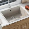vidaXL Kitchen Sink Beige 54 x 44 x 20 cm Granite