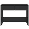 vidaXL Console Table Black 100x35x76.5 cm Engineered Wood